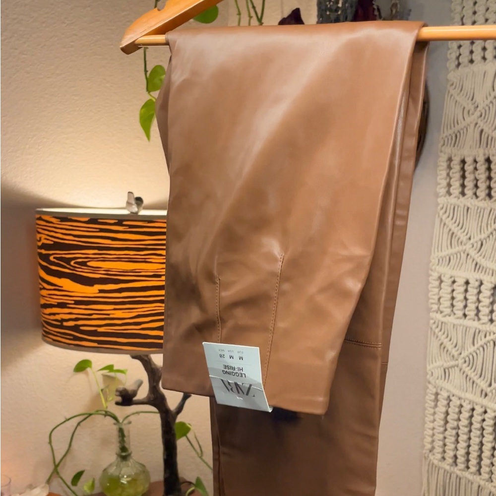 Zara faux leggings